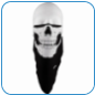 Schampa Skull  Face Mask Lightweight