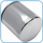 DS Chrome Magnetic Ring Oil Filter