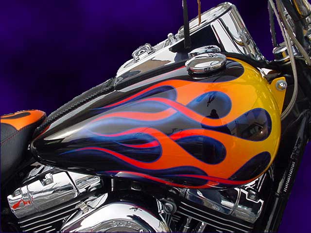 harley davidson airbrush